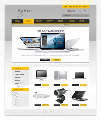 數(shù)字美學(xué)新篇章 探索現(xiàn)代數(shù)碼產(chǎn)品網(wǎng)頁(yè)模板的設(shè)計(jì)趨勢(shì)